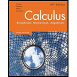 Calculus  Graphical   AP Edition   Package