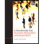 Framework for Human Resource Management