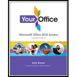 Your Office  Microsoft Access 2010 Comprehensive   With CD