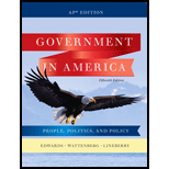 Government in America Ap Edition Text Only