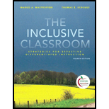 Inclusive Classroom Student Value Edition