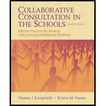 Collaborative Consultation in the Schools