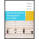 Human Resources Management in Canada Text only (Canadian)