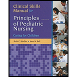 Clinical Skills Manual for Principles of Pediatric Nursing