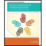 Human Resources Administration  Personnel Issues and Needs in Education