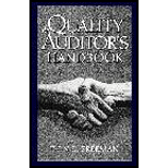 Quality Auditors Handbook