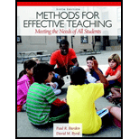 Methods for Effective Teaching