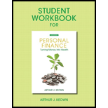 Personal Finance Turning Money Into Wealth   Student Workbook