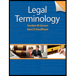 Legal Terminology