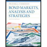 Bond Markets, Analysis and Strategies