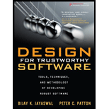 Design for Trustworthy Software