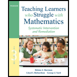 Teaching Learners Who Struggle With Mathematics