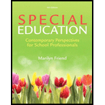 Special Education Contemporary Perspectives for School Professionals (Looseleaf)