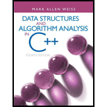 Data Structures & Algorithm Analysis in C++