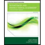 Supervision and Instructional Leadership