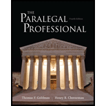 Paralegal Professional by Thomas F. Goldman - ISBN 9780132956055