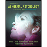 Essentials of Abnormal Psychology  With Access (Canadian)