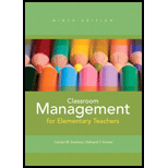 Classroom Management for Elementary Teachers With Access