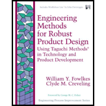 Engineering Methods for Robust Product Design