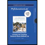 Learning and Teaching Myeducationlab Access