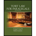 Tort Law for Paralegals