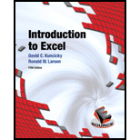 Introduction to Excel