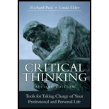 Critical Thinking Tools for Taking Charge of Your Professional and Personal Life