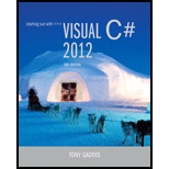 Starting out With Visual C# 2012   With Cd and Access