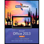 Your Office Microsoft Office 2013, Volume 1