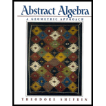 Abstract Algebra  A Geometric Approach