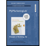 Principles of Marketing Mymarketinglab Access