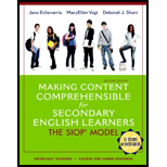 Making Content Comprehensible for Secondary English Learners The SIOP Model