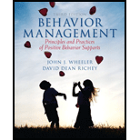 Behavior Management Principles and Practices of Positive Behavior Supports (Looseleaf) With Access