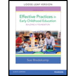 Effective Practices in Early Childhood Education (Loose)