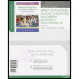 Effective Practices in Early Childhood Education Building a Foundation Access
