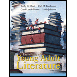 Essentials of Young Adult Literature 3RD 15 Edition, by Kathy G Short and Carl M Tomlinson - ISBN 9780133522273