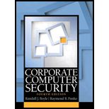 Corporate Computer Security