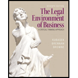 Legal Environment of Business