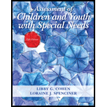 Assessment of Children and Youth with Special Needs Looseleaf   Text Only 5TH 15 Edition, by Libby G Cohen - ISBN 9780133571073