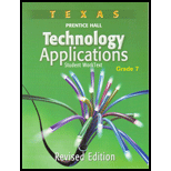 Technology Application -Worktext Texas Edition - PRENTICE HALL