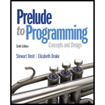 Prelude to Programming   With Access