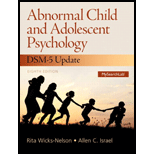 Abnormal Child and Adolescent Psychology DSM 5 Update