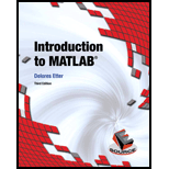 Introduction to MATLAB