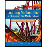 Learning Mathematics in Elementary and Middle School A Learner Centered Approach Looseleaf   With Access 6TH 15 Edition, by George S Cathcart and Yvonne M Pothier - ISBN 9780133783780