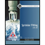 Sprinkler Fitting Level 1 Trainee Guide 3RD 15 Edition, by NCCER - ISBN 9780133802979