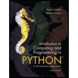 Introduction to Computing and Programming in Python by Mark Guzdial - ISBN 9780134025544