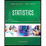 Statistics by James T. McClave - ISBN 9780134080215