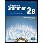 Focus On Grammar 2b - With Myenglishlab 5th Edition (9780134132709 