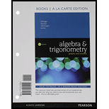 Algebra and Trigonometry: Graphs and Models (Looseleaf) - Marvin L. Bittinger, Judith A. Beccher and David J. Ellenbogen