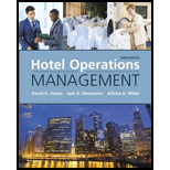 Hotel Operations Management 3RD 17 Edition, by David K Hayes Jack D Ninemeier and Allisha A Miller - ISBN 9780134337623